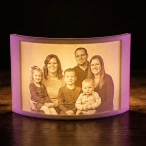 Custom Lithophane for Couples – Personalized Initials & Engraving